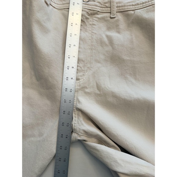 Universal Thread Wide Leg Jeans Juniors 17 Beige High Rise Stretch Denim 37x26 - Picture 4 of 13